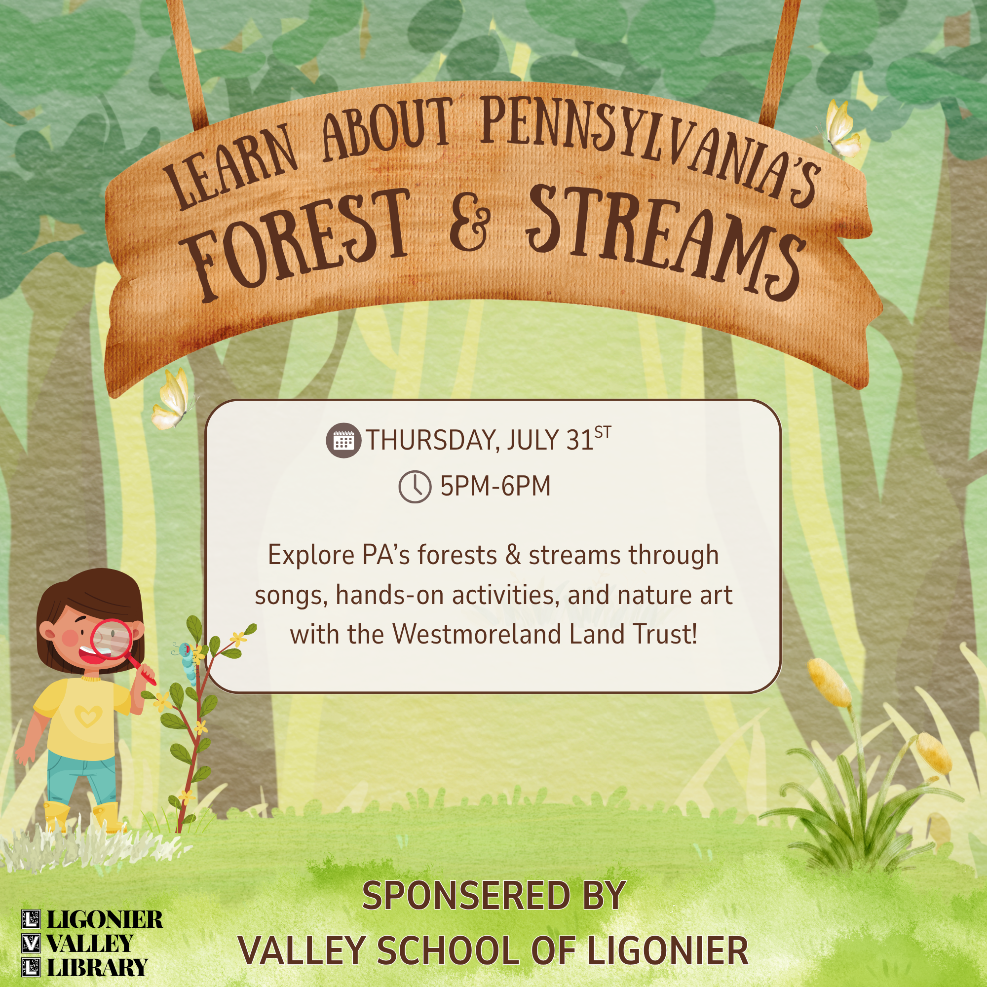 Forests & Streams with the Westmoreland Land Trust