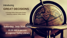 Great Decisions discussion program graphic