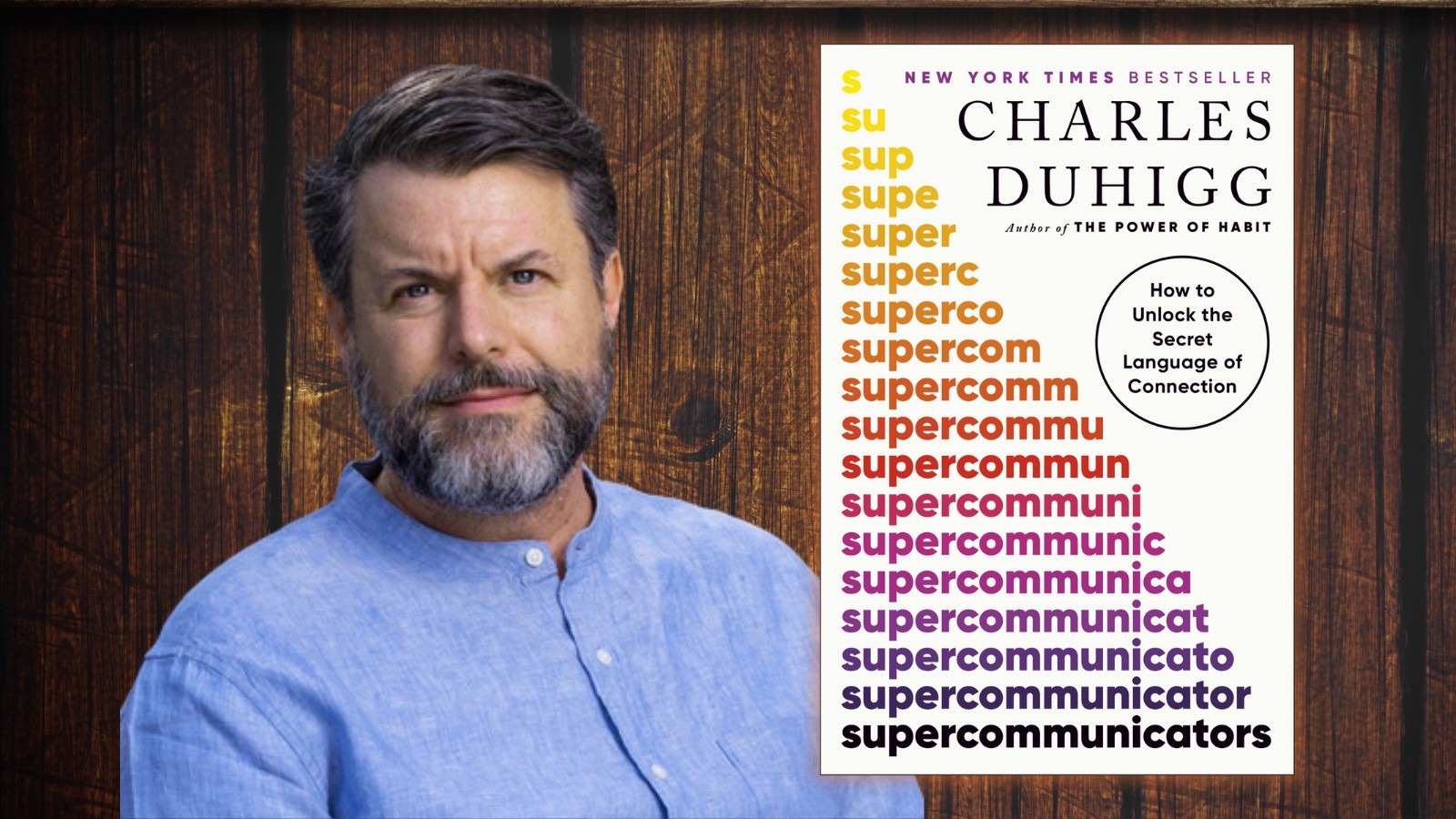 Virtual Author Talk with Charles Duhigg